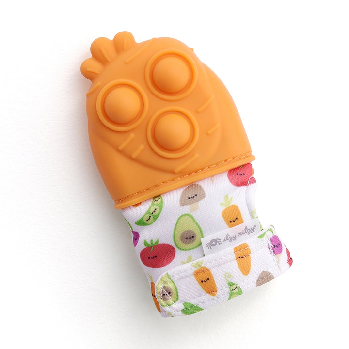 Teething Mitts- Strawberry or Carrot - Itzy Ritzy
