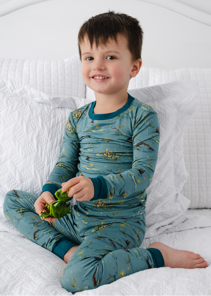 Frog Prince Bamboo Pajama Set