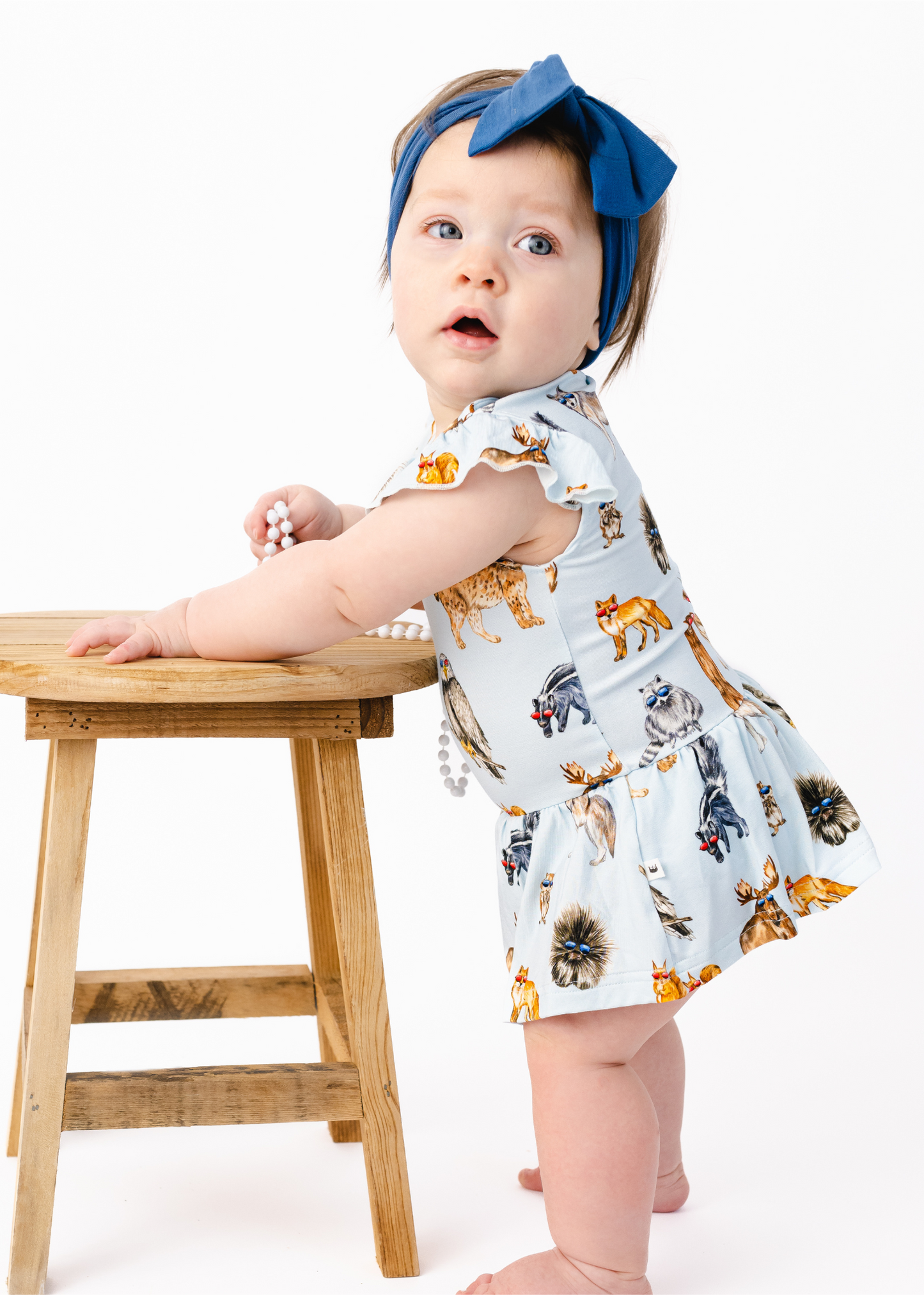 Party Animals Baby Flutter Dress