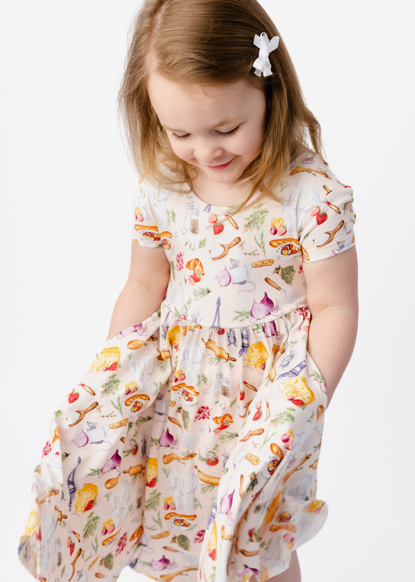 Twirl Dress in Tiny Chef