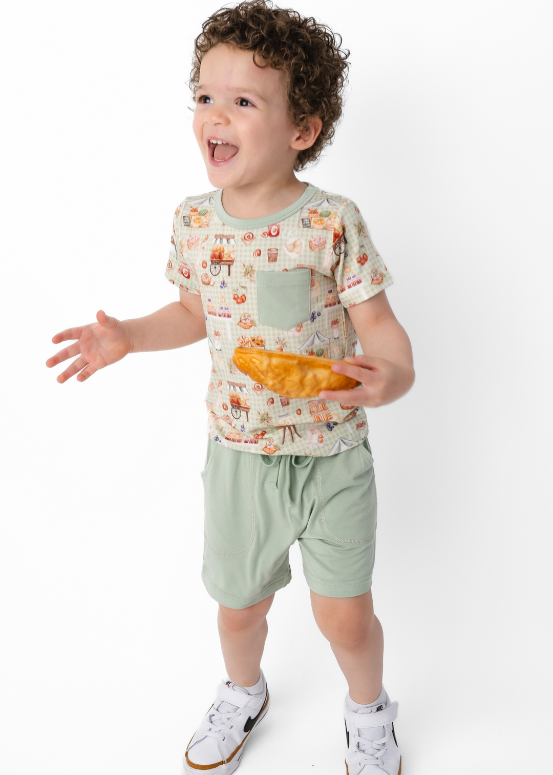 Farmer's Market Pocket Tee & Short Sets