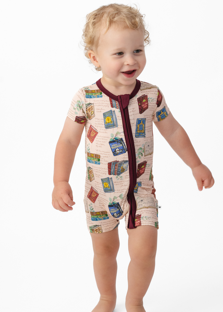 Classic Books Bamboo Shortie Romper