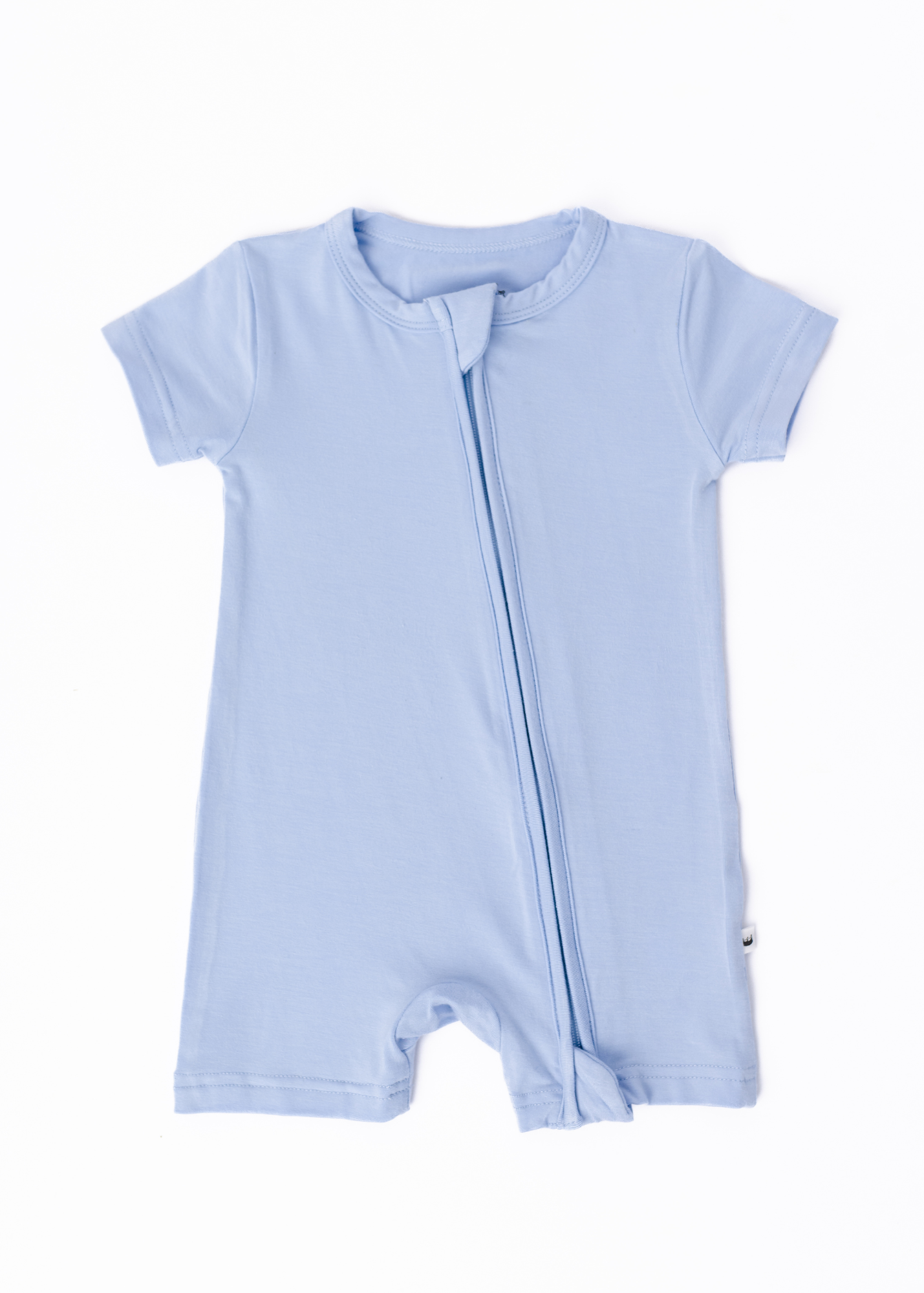Periwinkle Blue Shortie Romper