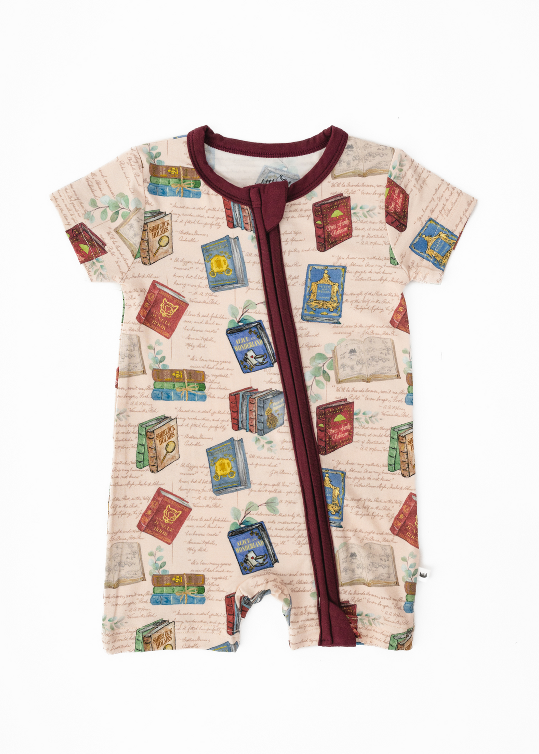 Classic Books Bamboo Shortie Romper