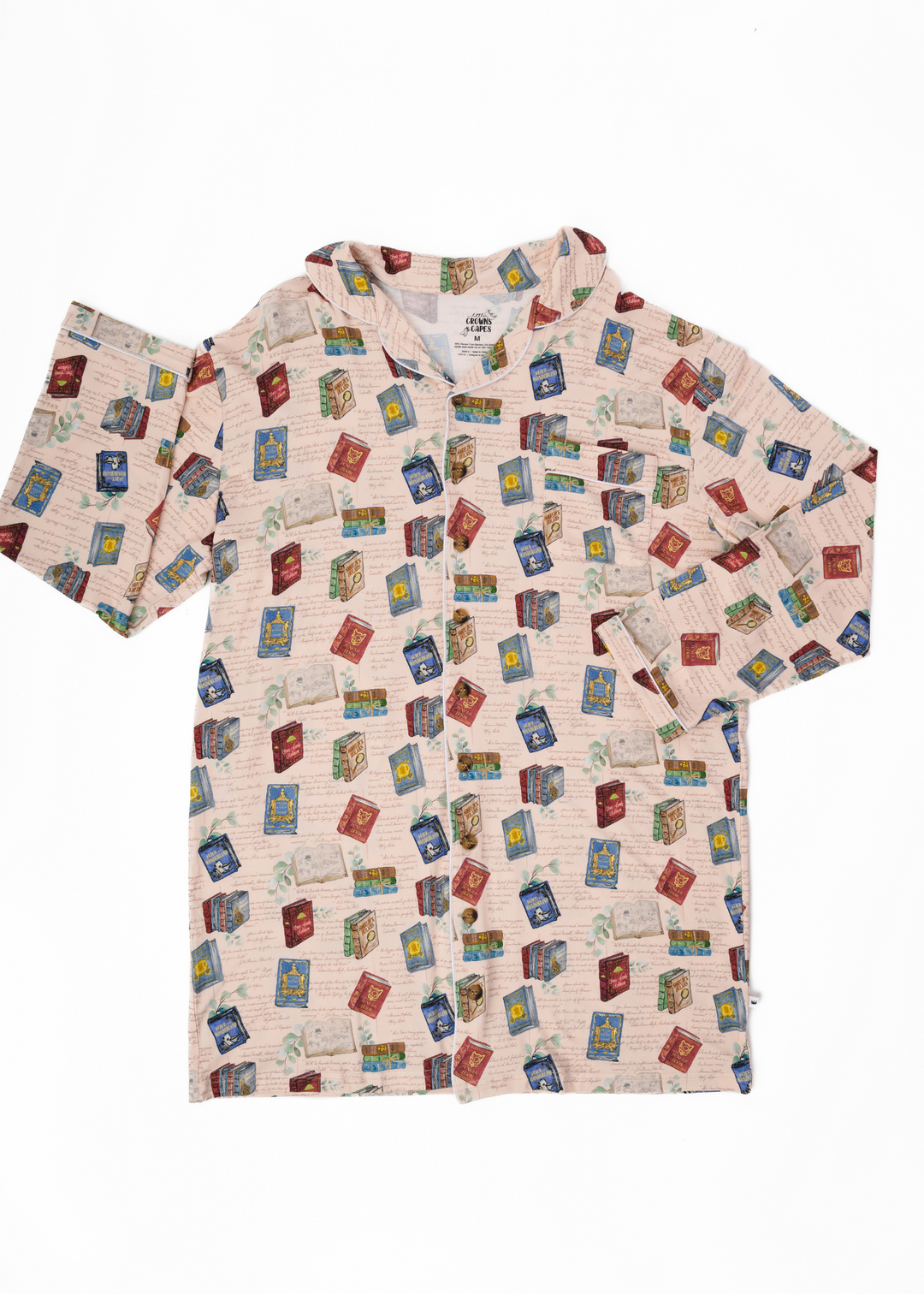 Classic Books Women's Long Sleeve Nightgown