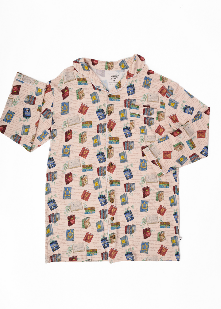 Classic Books Women's Long Sleeve Nightgown