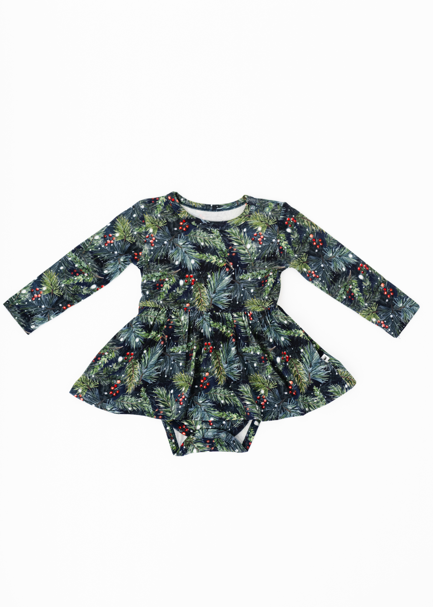Deck the Halls Baby Dress