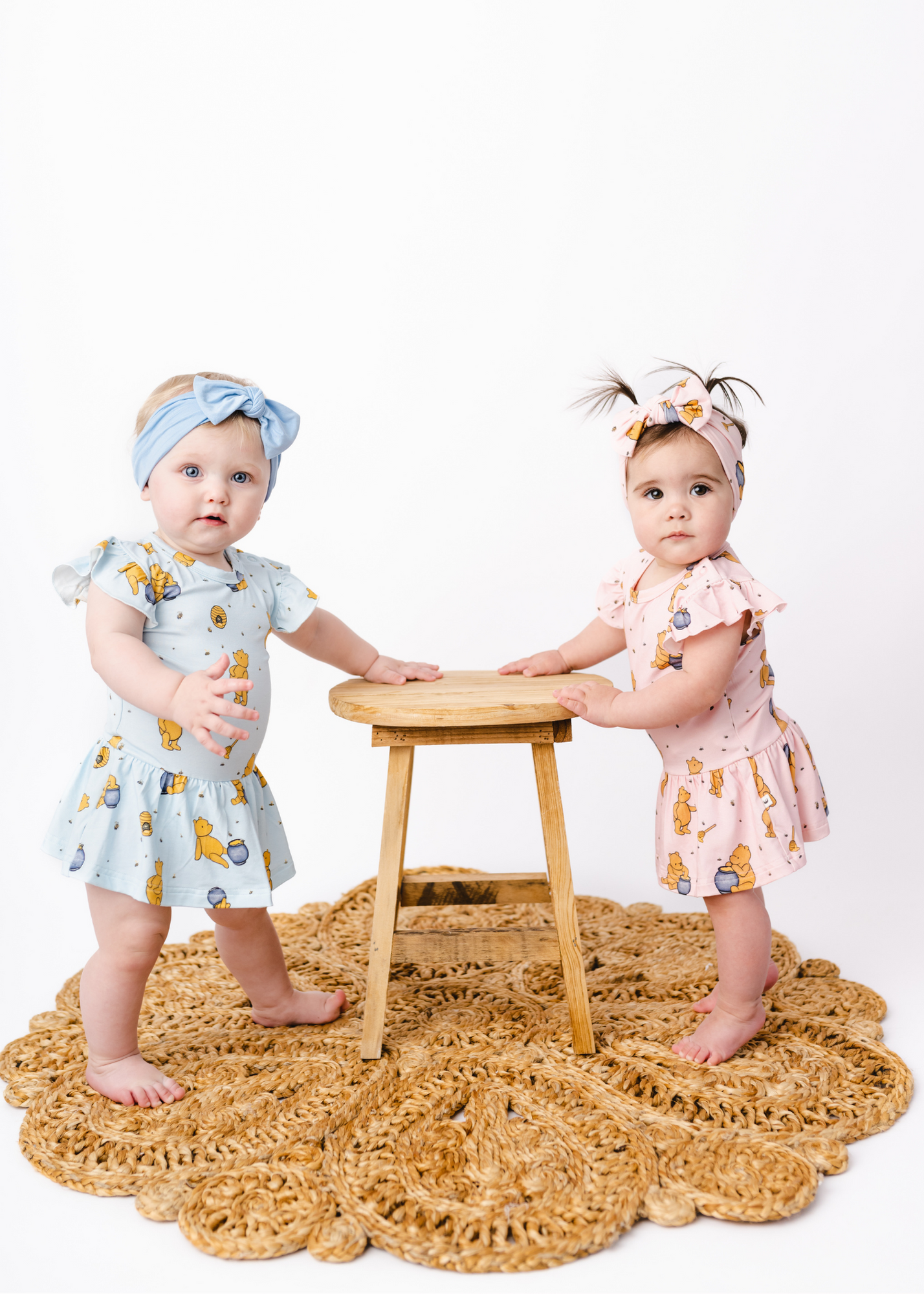 Hunny Pot Pink Baby Flutter Dress