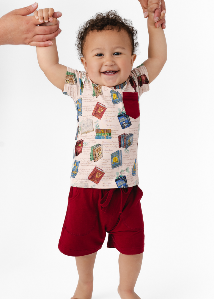 Classic Books Pocket Tee & Short Sets