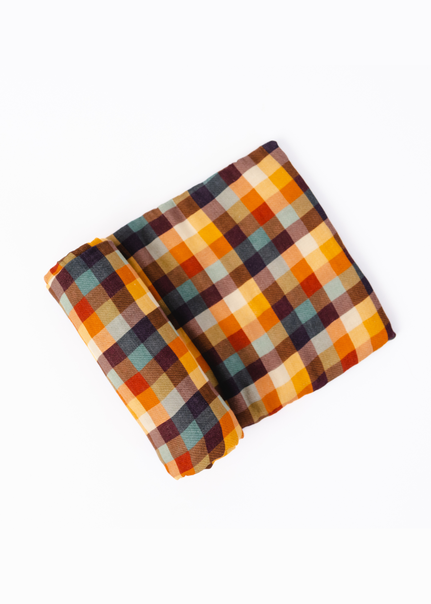 Shades of Fall Swaddle Blanket