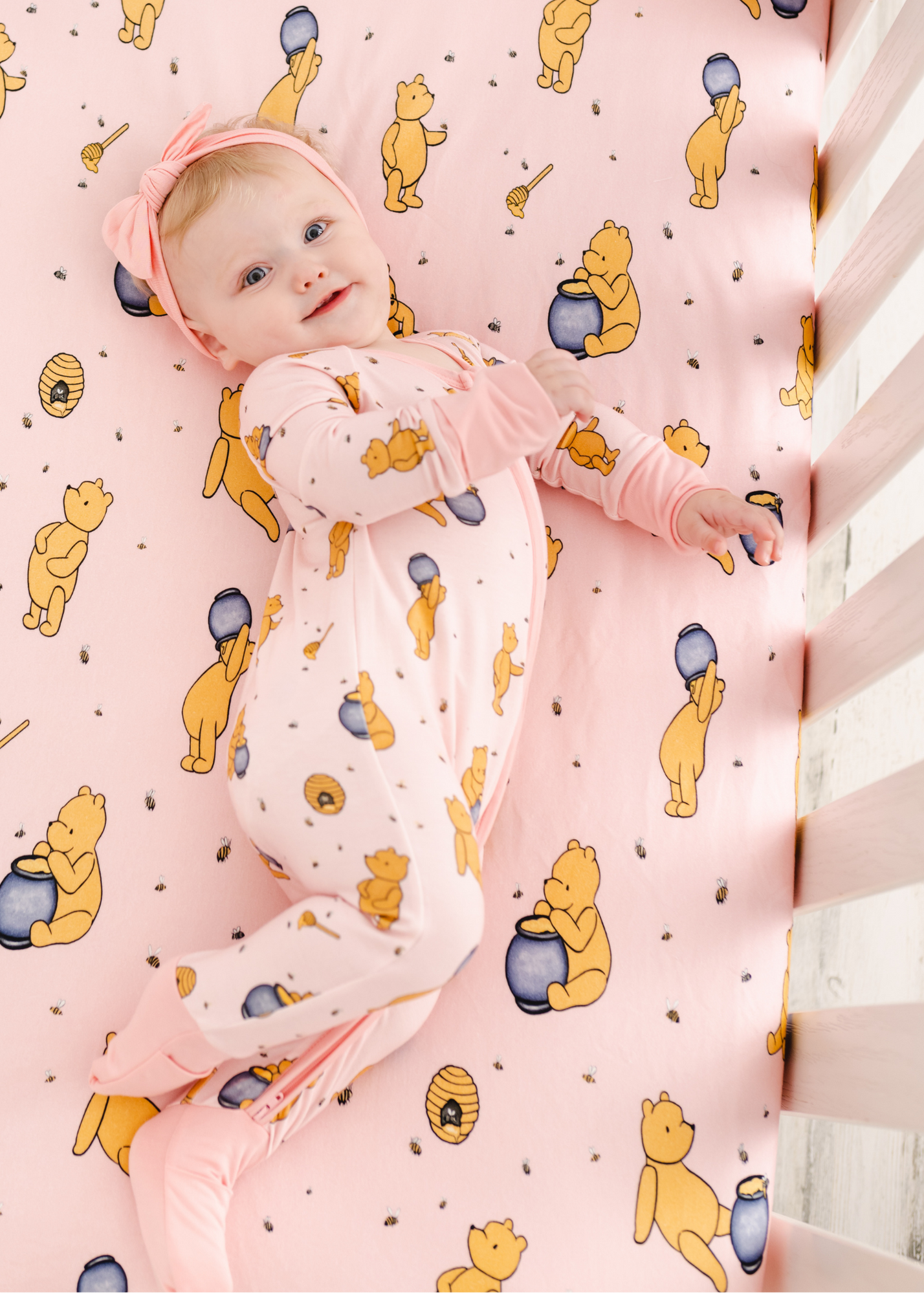 Hunny Pot Pink Bamboo Sleeper