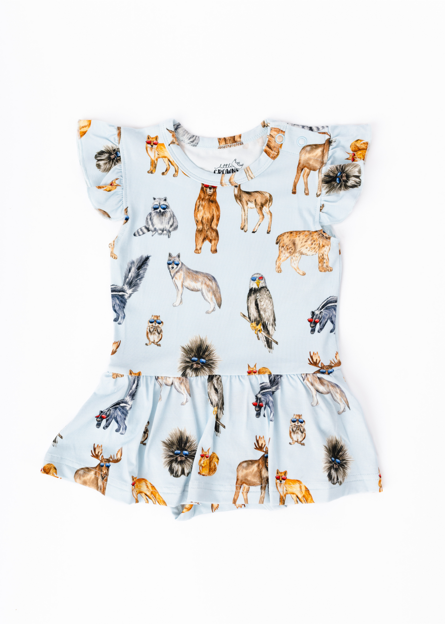 Party Animals Baby Flutter Dress