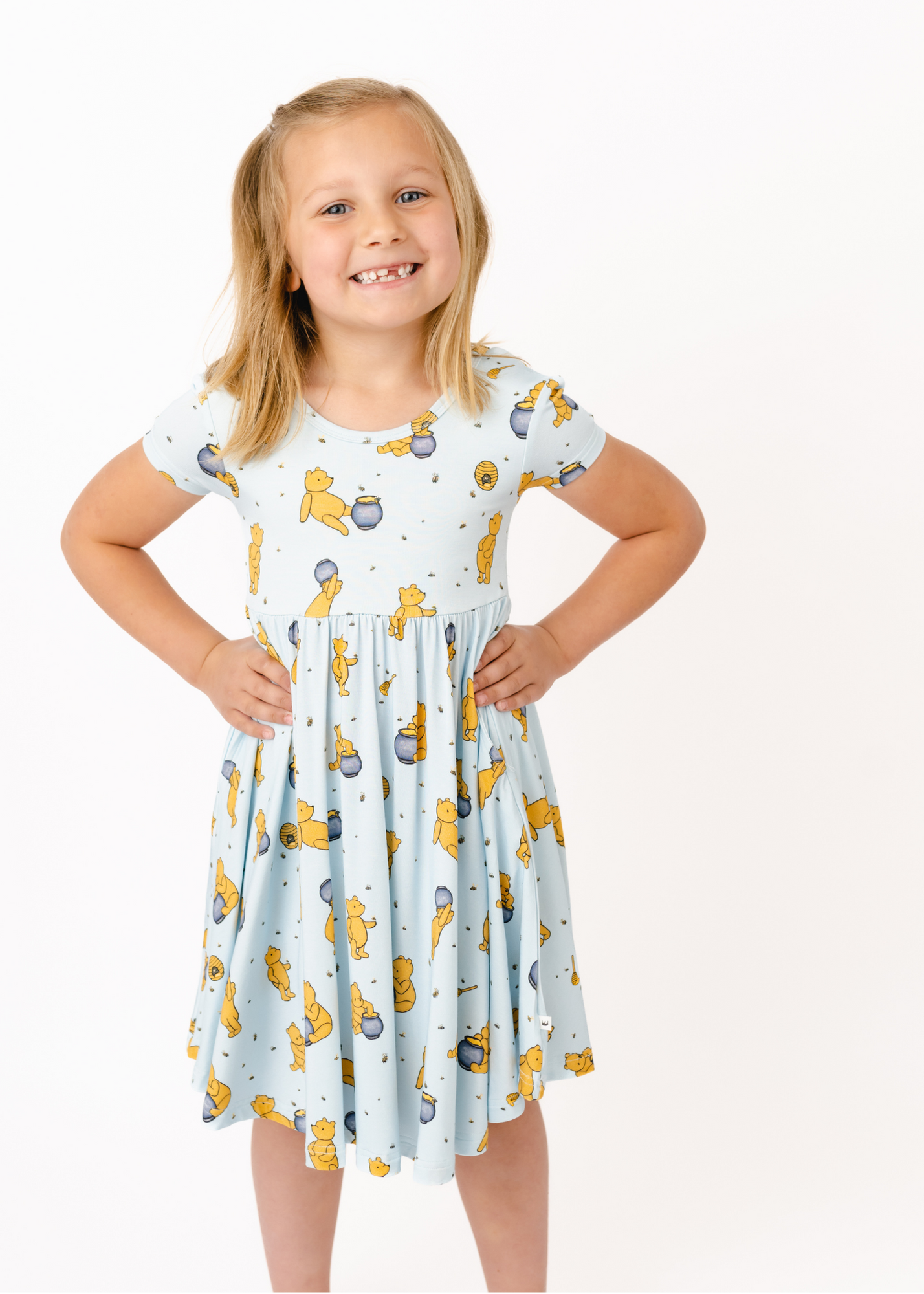 Hunny Pot Blue Twirl Dress