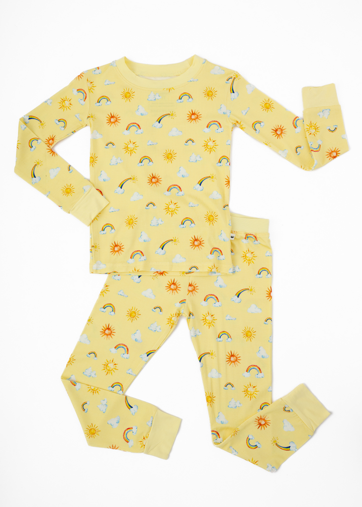 Sunshine & Rainbows Bamboo Pajama Set