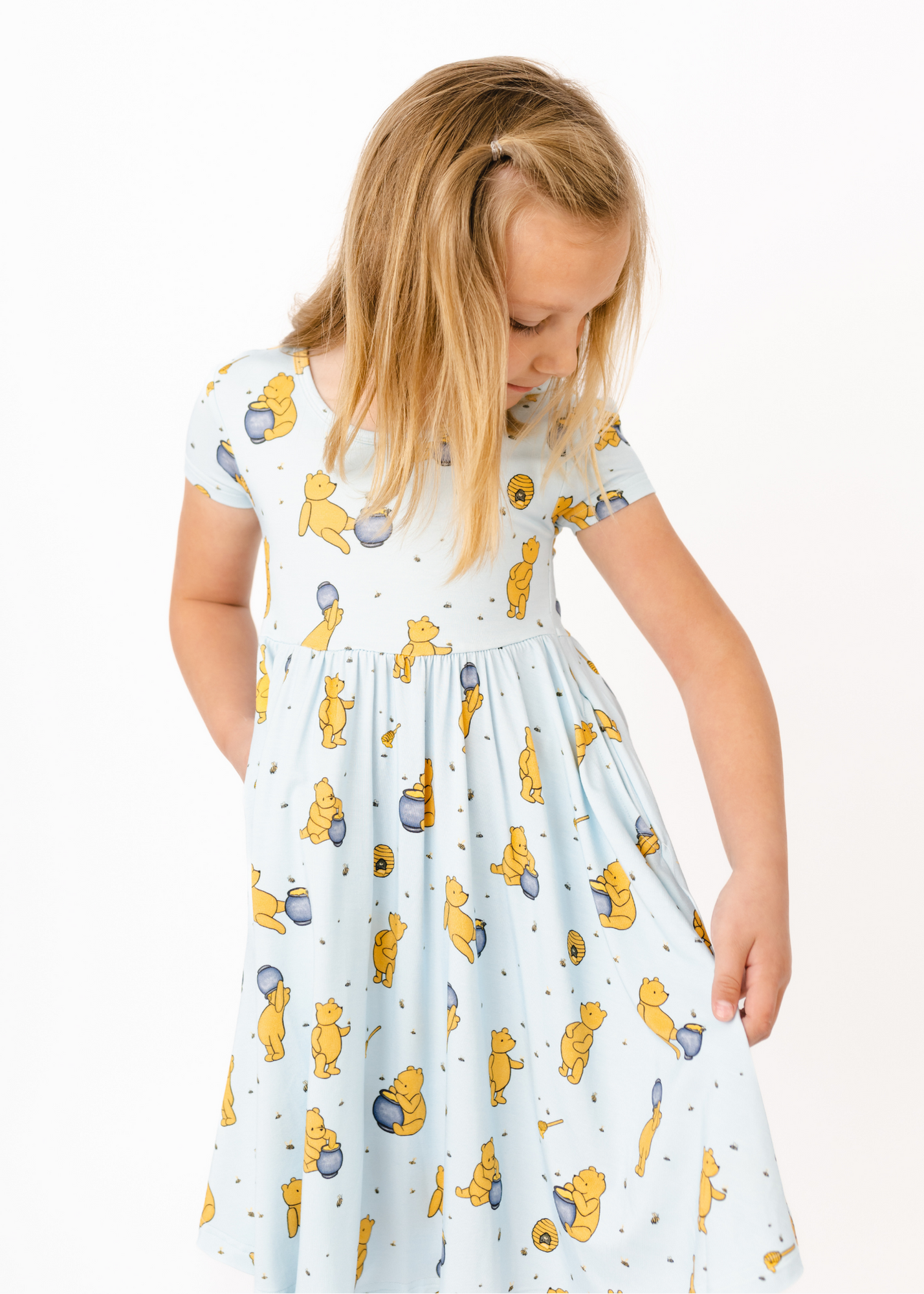 Hunny Pot Blue Twirl Dress