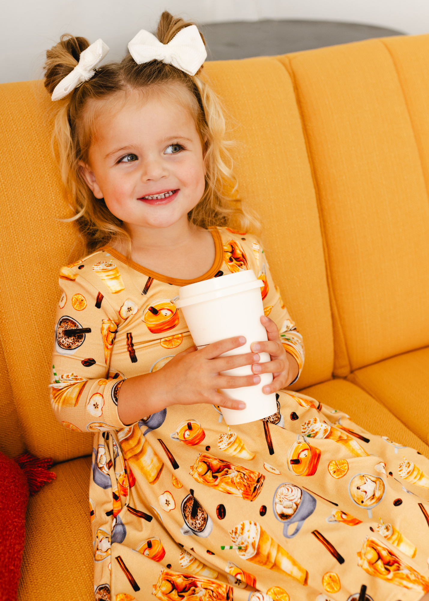 Cozy Cups Twirl Dress