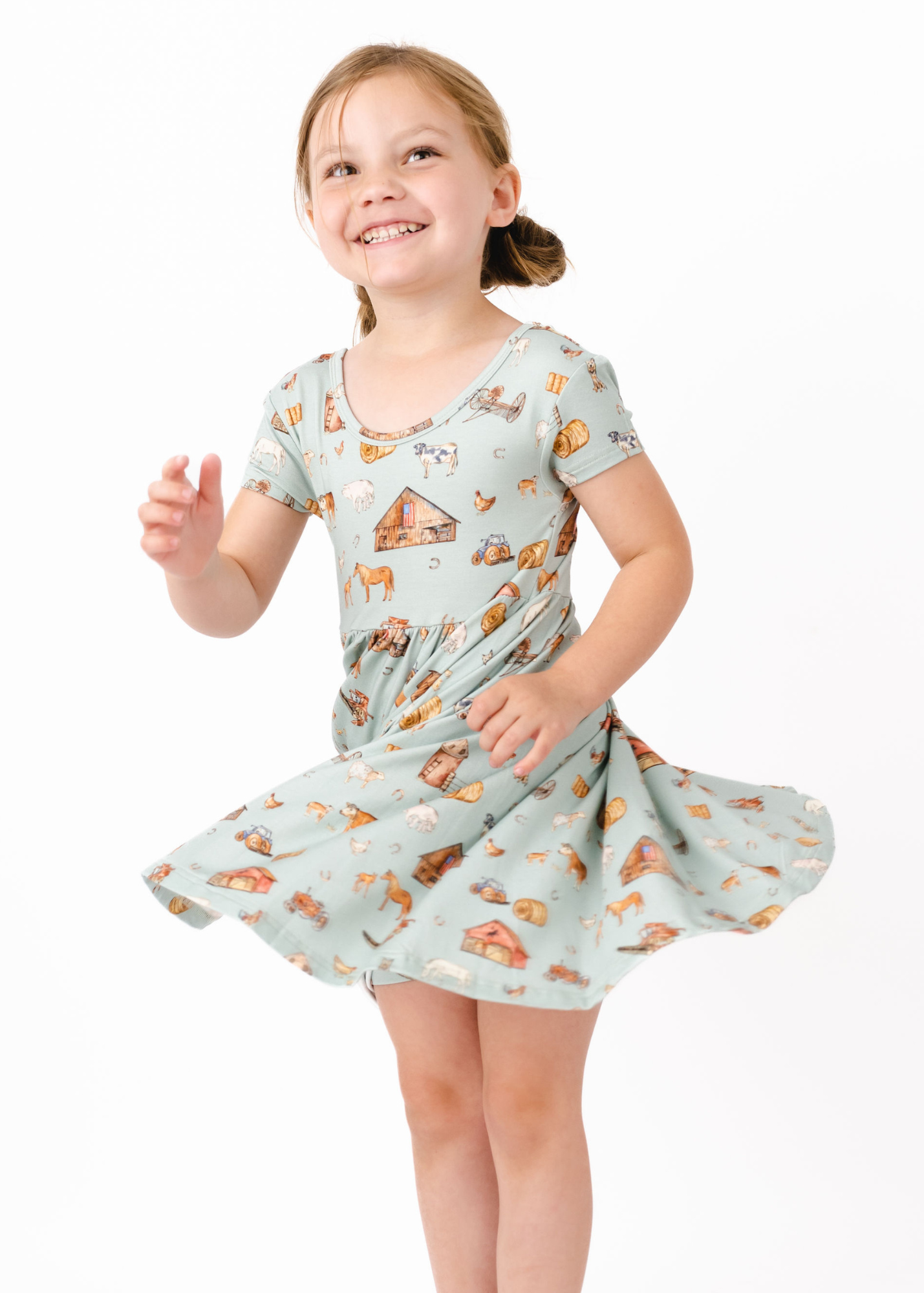 Twirl Dress in The Farm