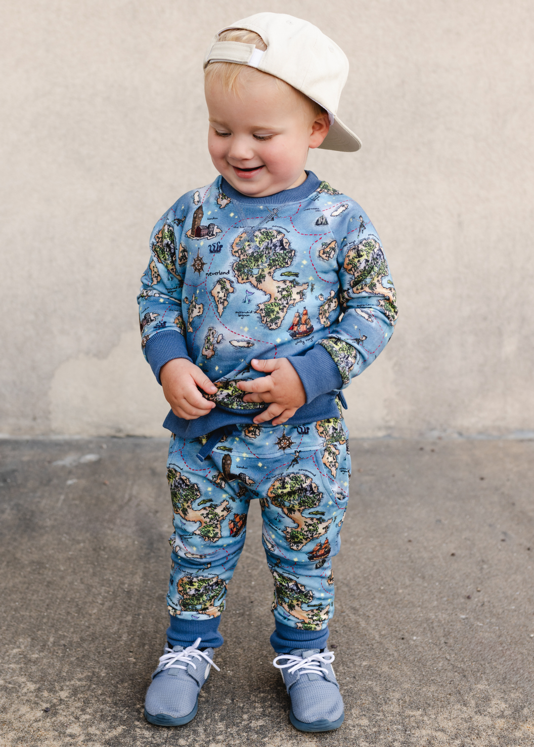Neverland Map Jogger Set