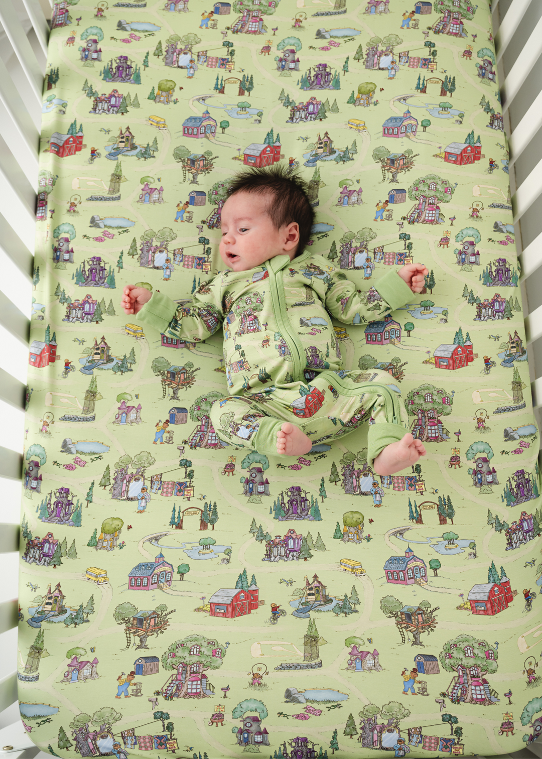 Berenstain Bears® Bamboo Crib Sheet