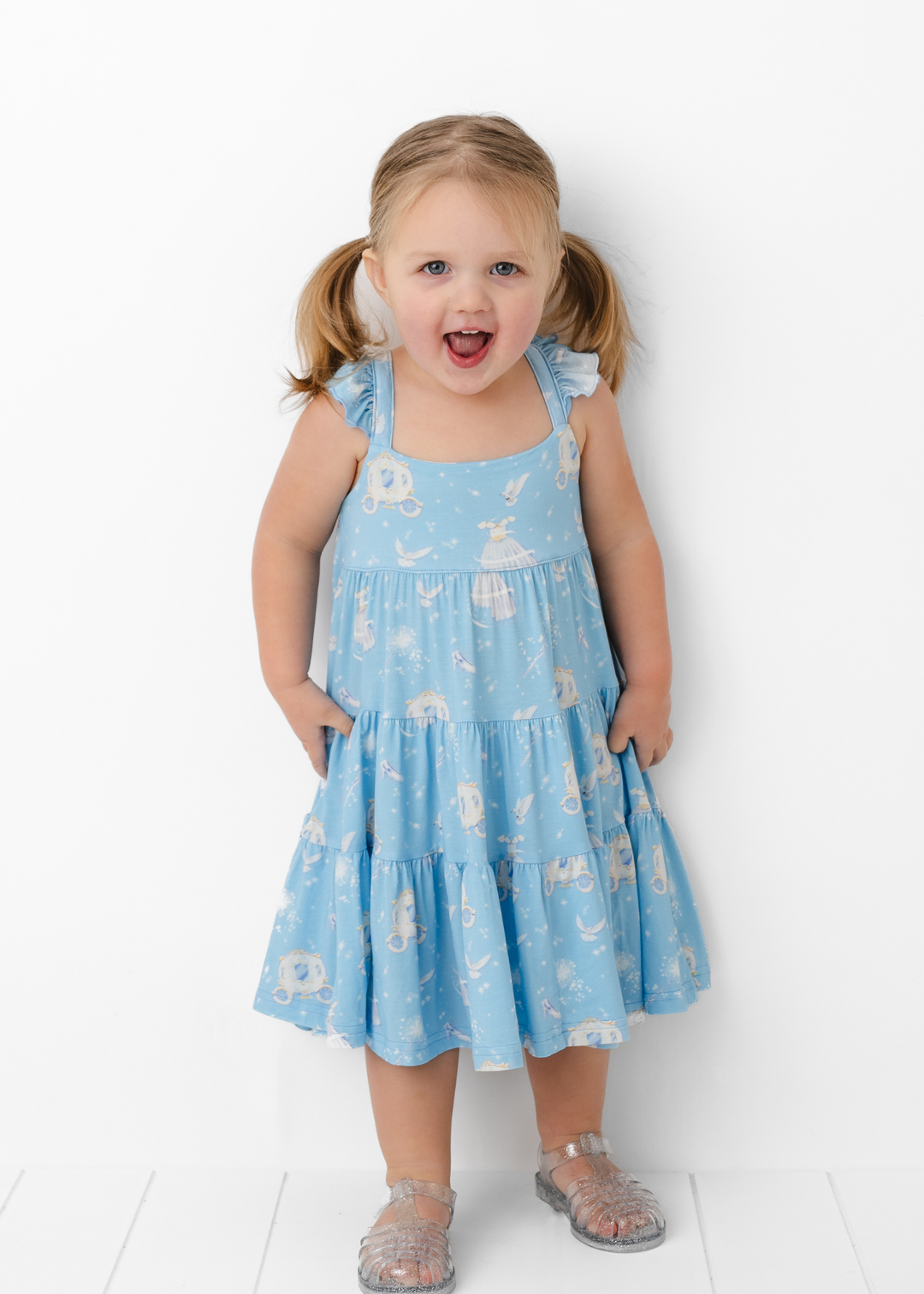 Cinderella Bamboo Tiered Dress