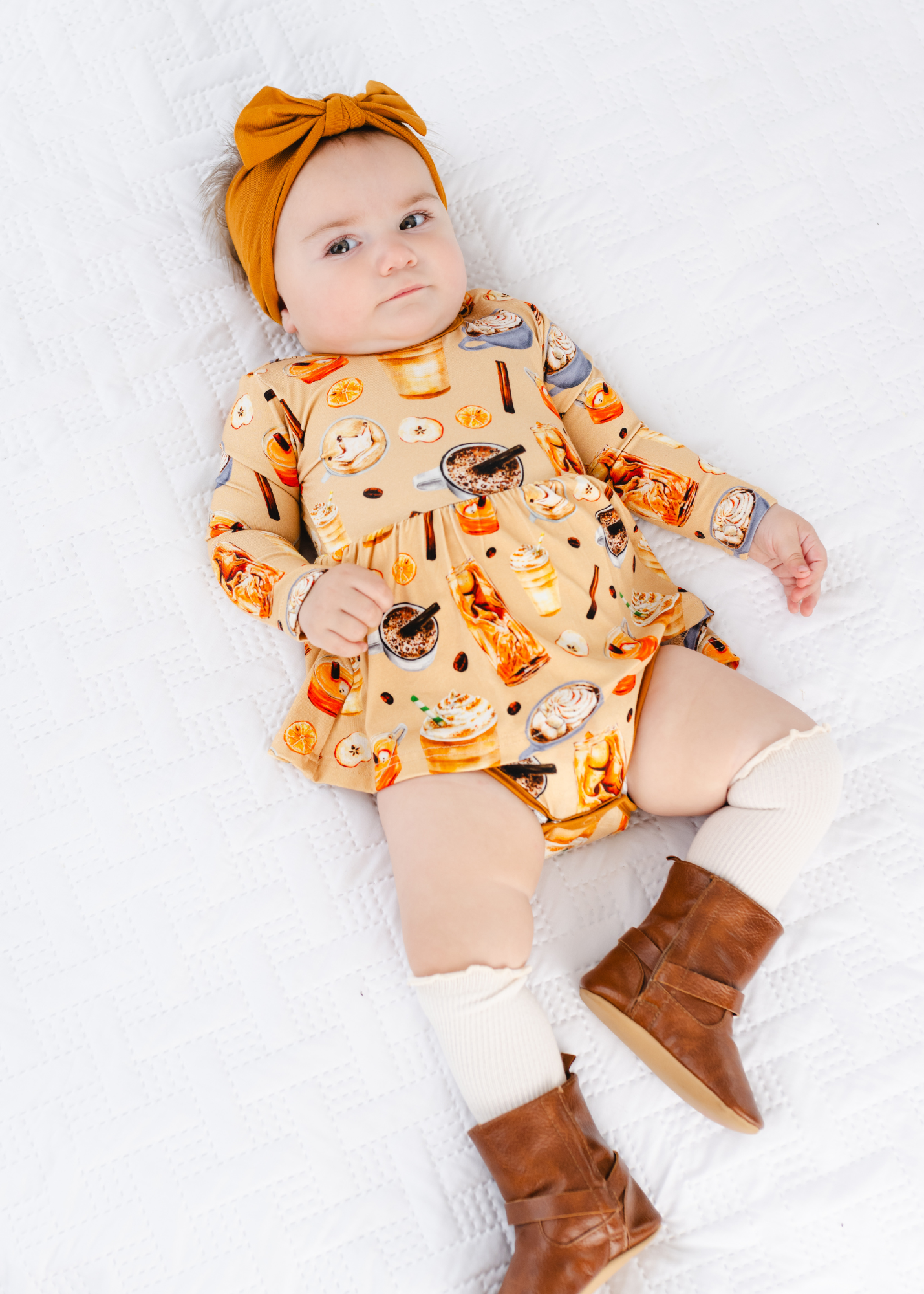 Cozy Cups Baby Dress
