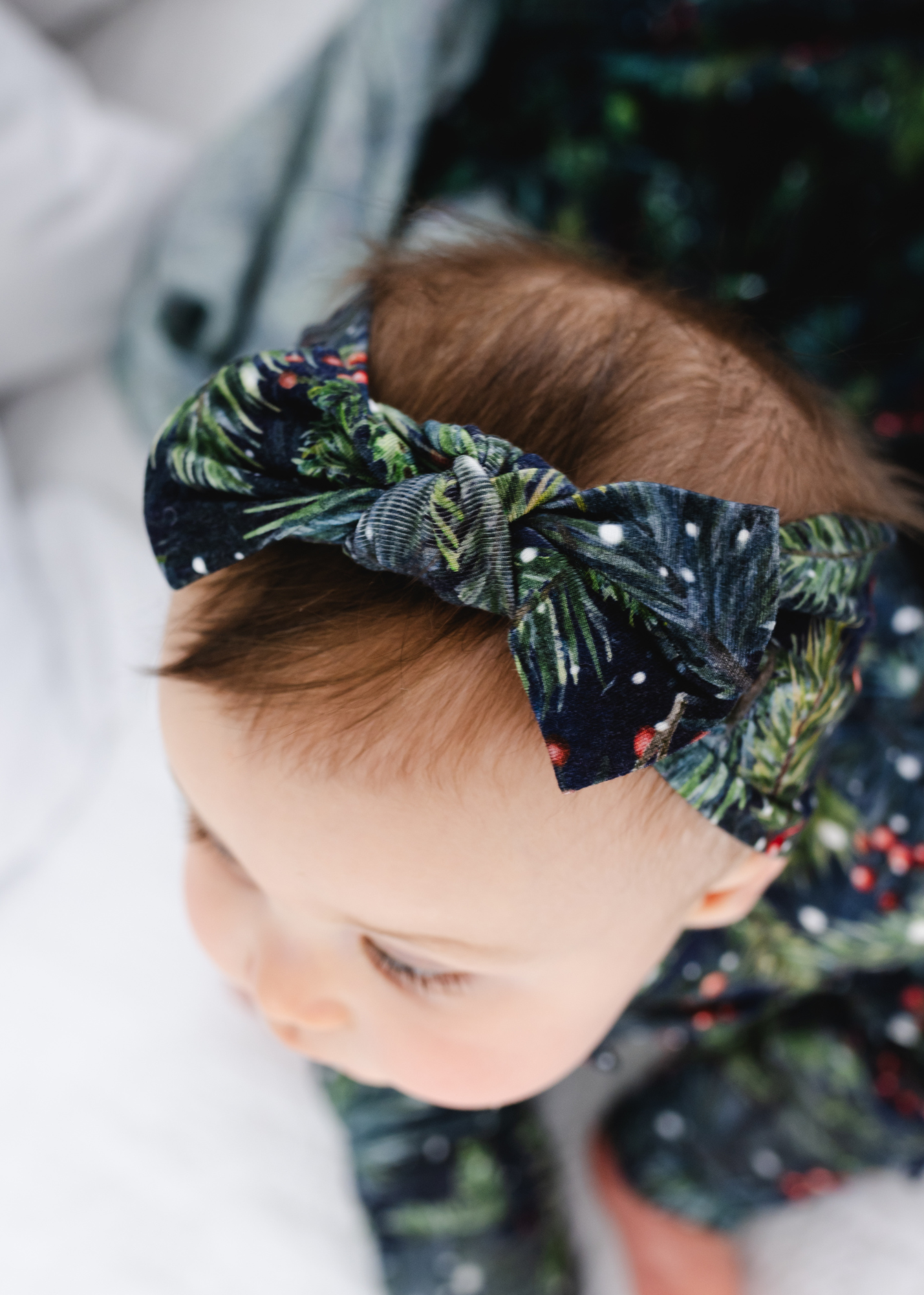 Deck the Halls Hair Bow