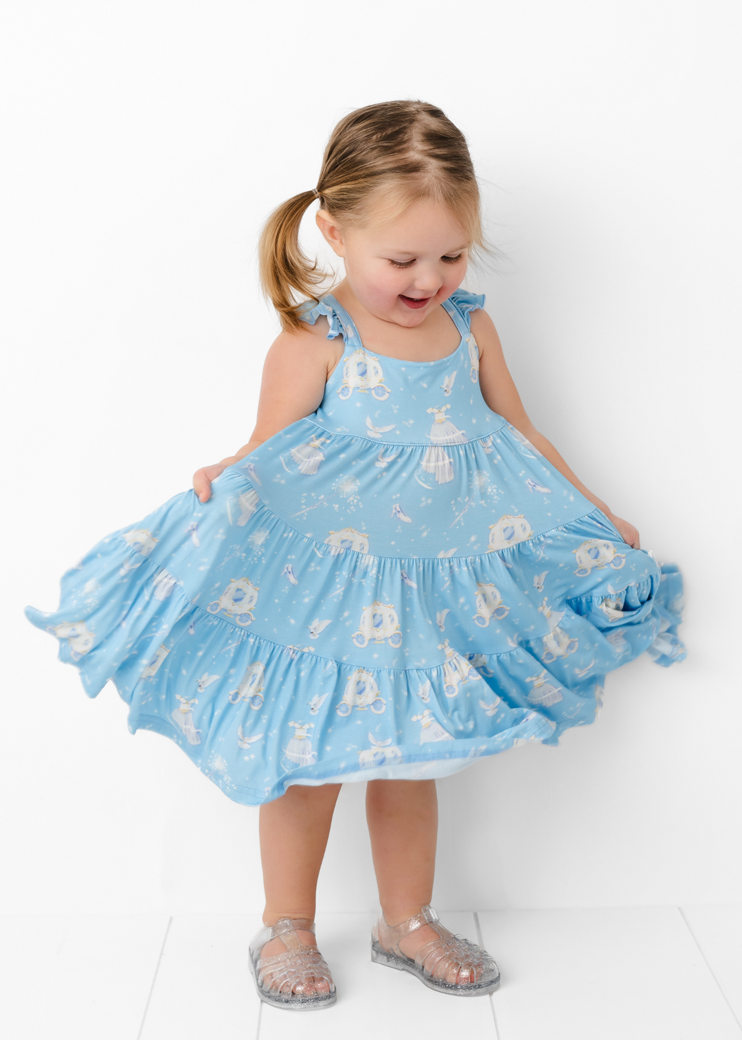 Cinderella Bamboo Tiered Dress