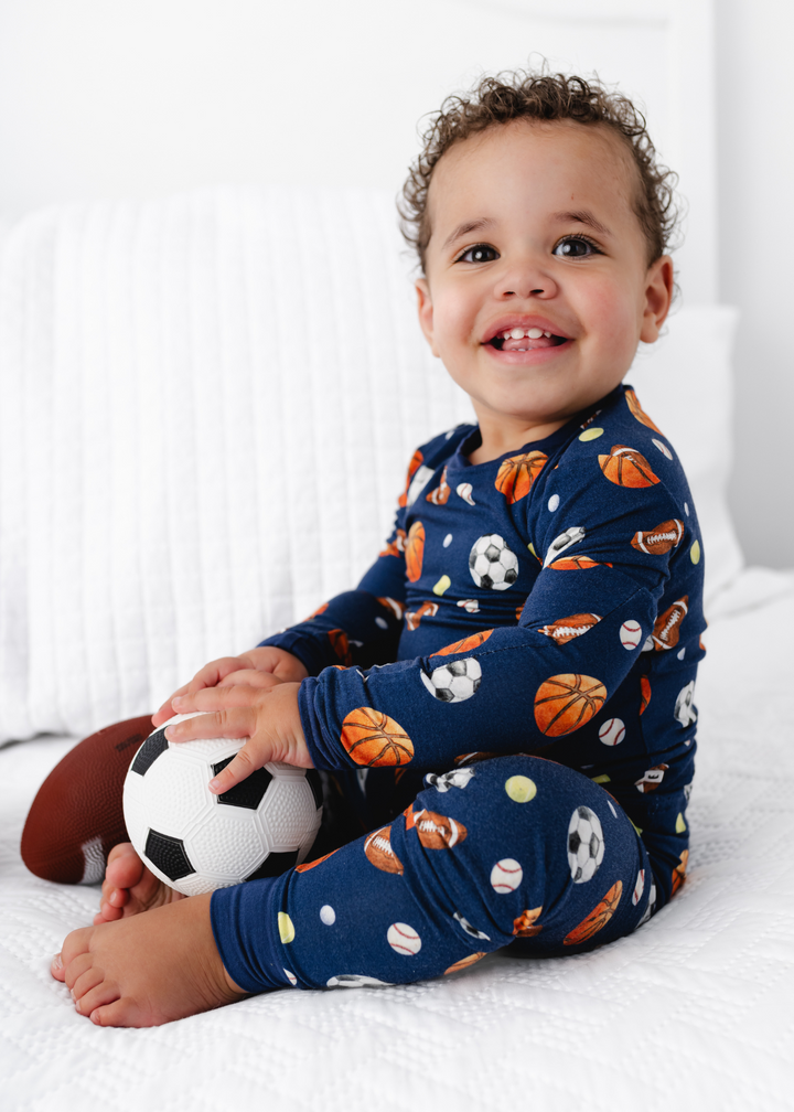 Game Day Sports Bamboo Pajama Set