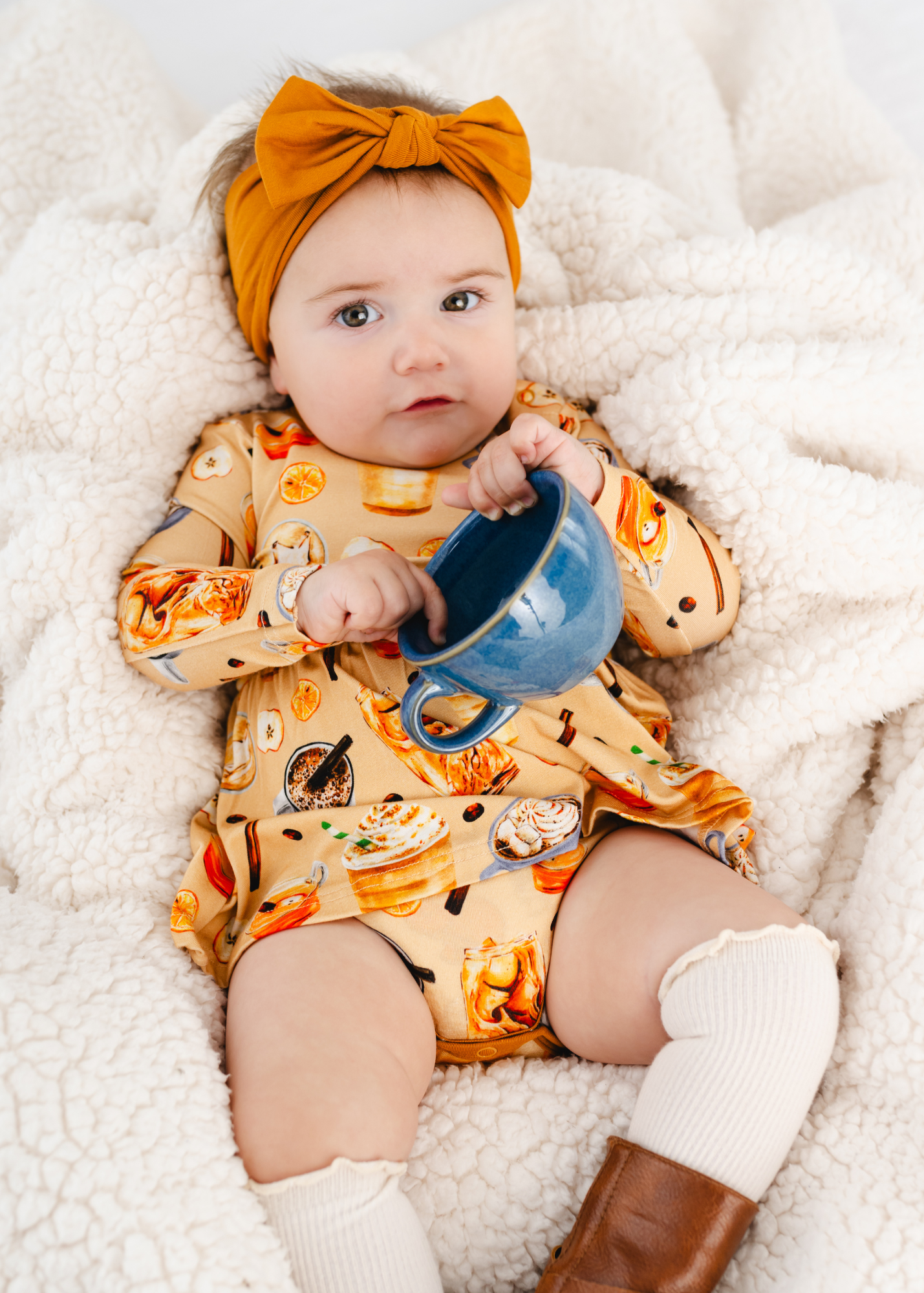 Cozy Cups Baby Dress