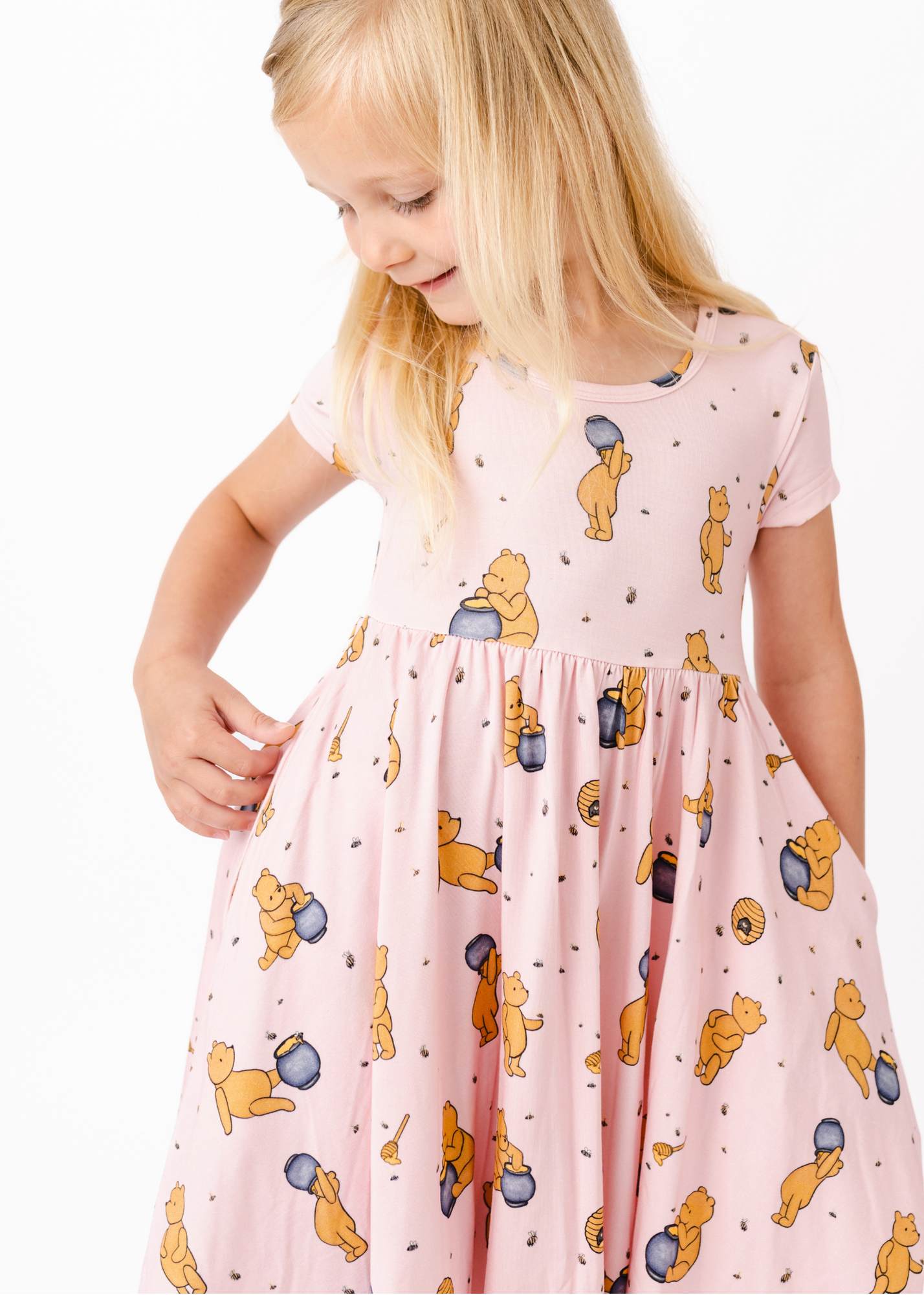 Hunny Pot Pink Twirl Dress