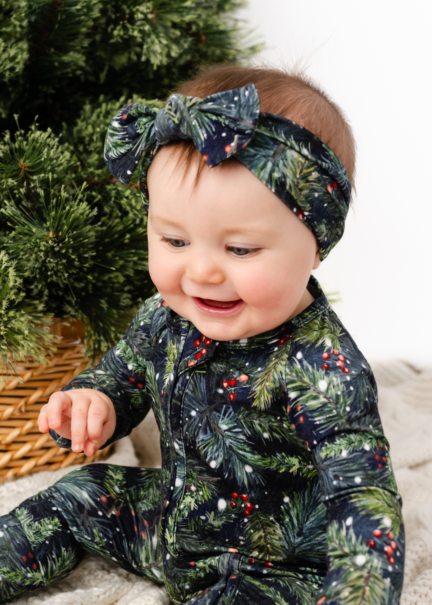 Deck the Halls Hair Bow