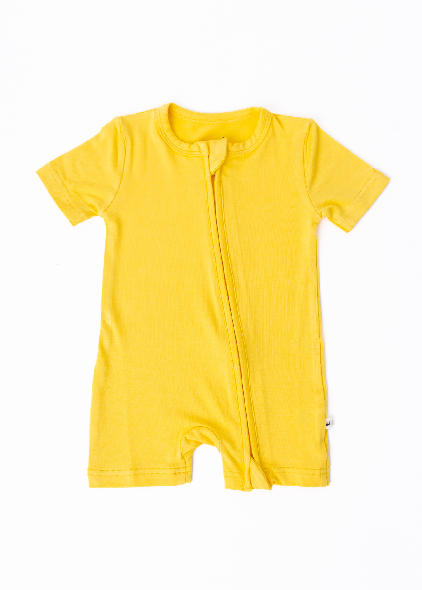 Sunshine Yellow Shortie Romper