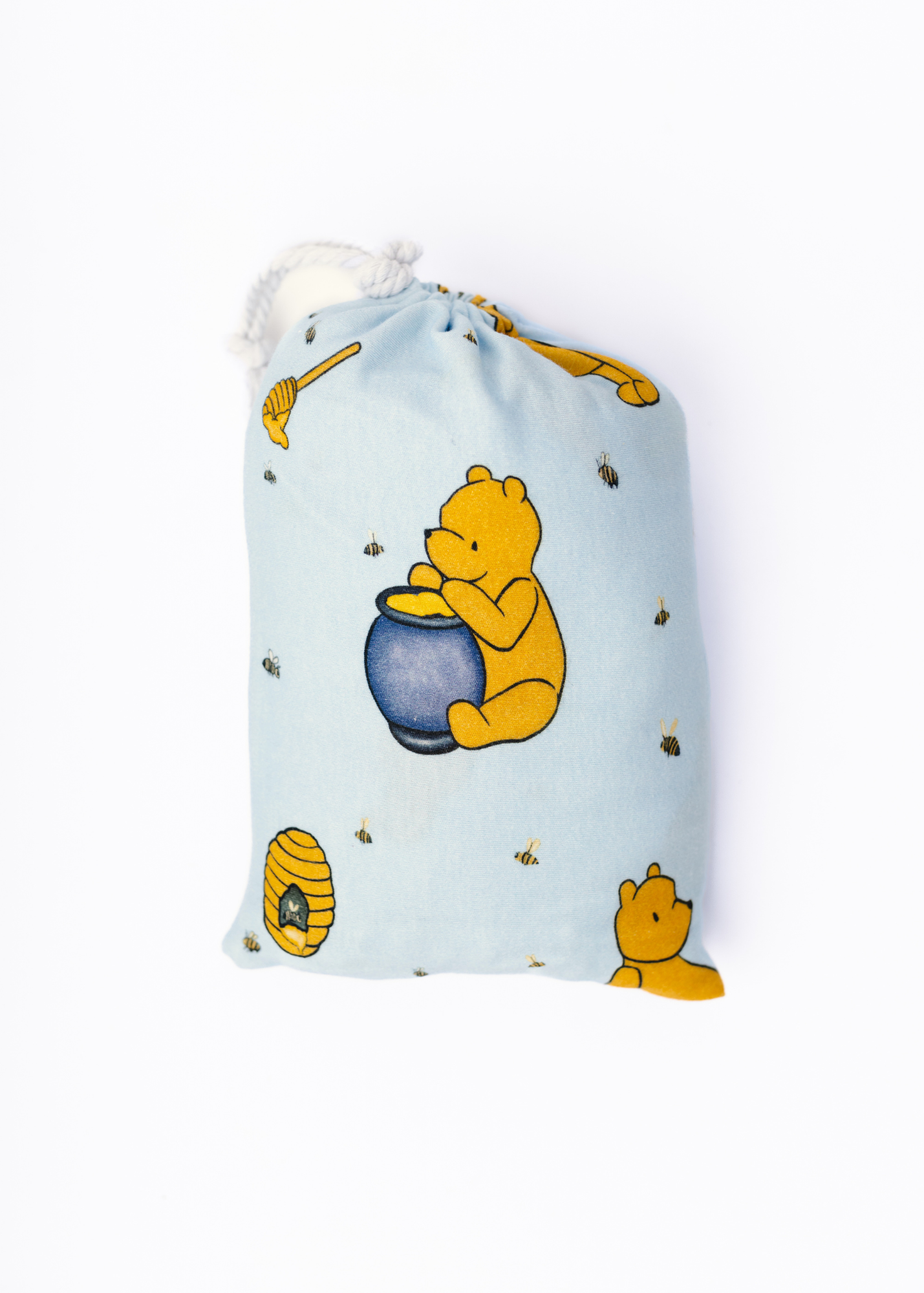 HUNNY POT BLUE CRIB SHEET