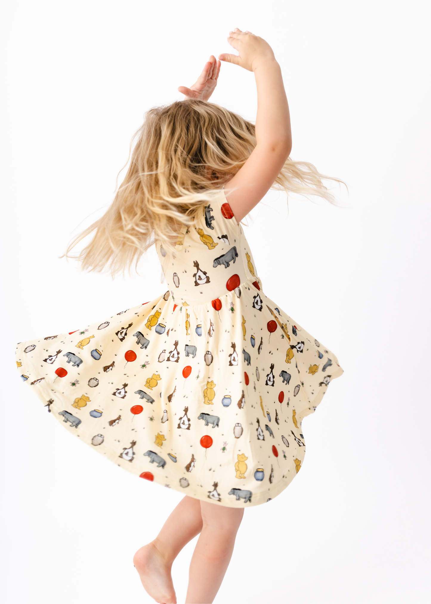 Twirl Dress in Silly Ole Bear
