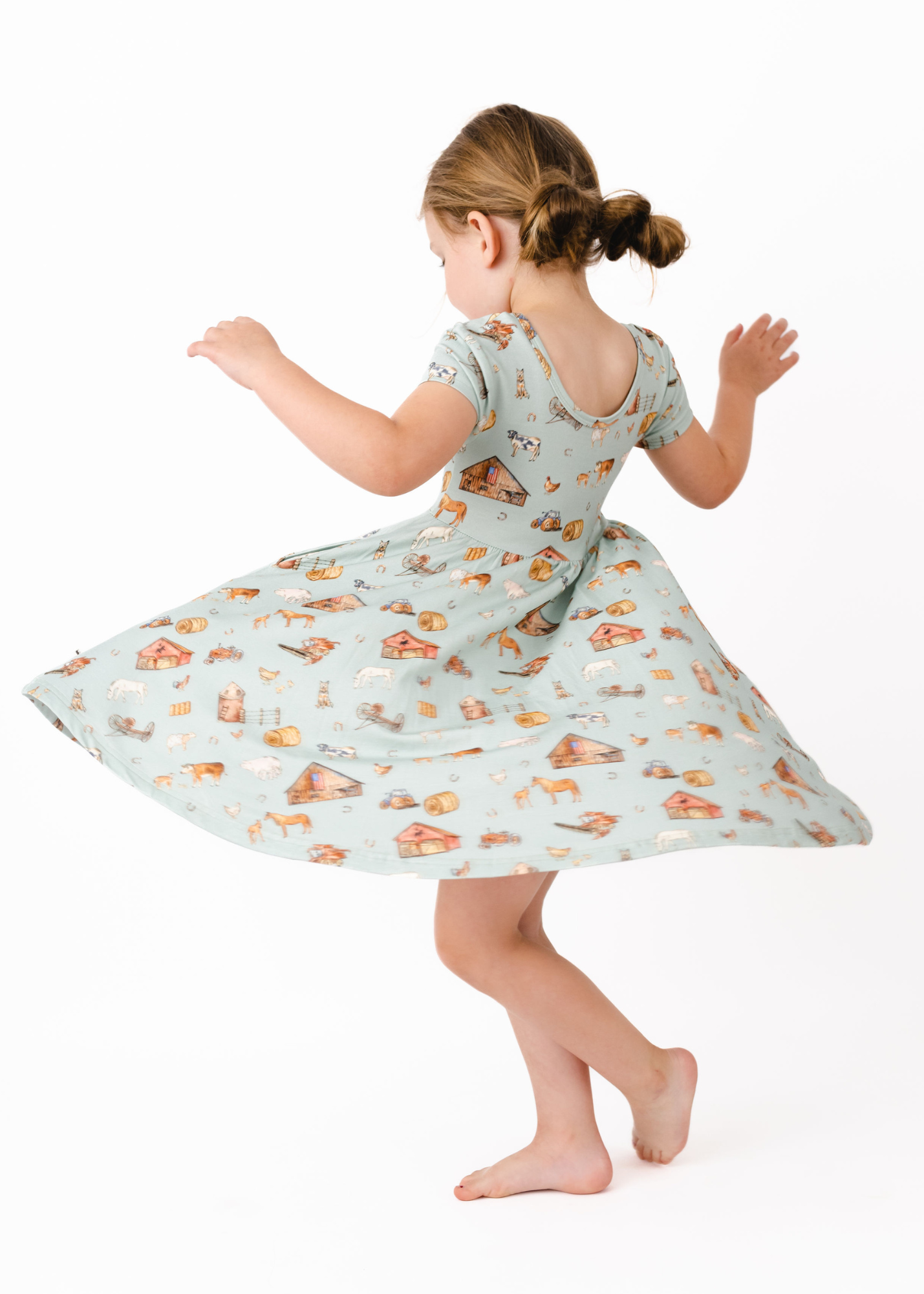 Twirl Dress in The Farm