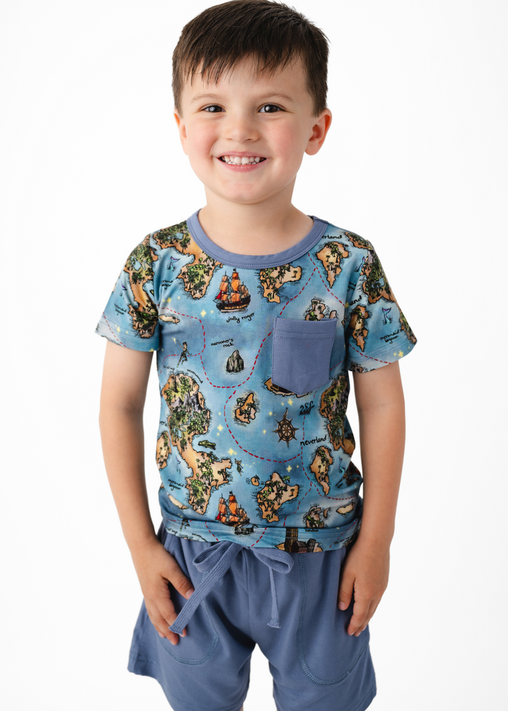 Neverland Pocket Tee & Short Sets