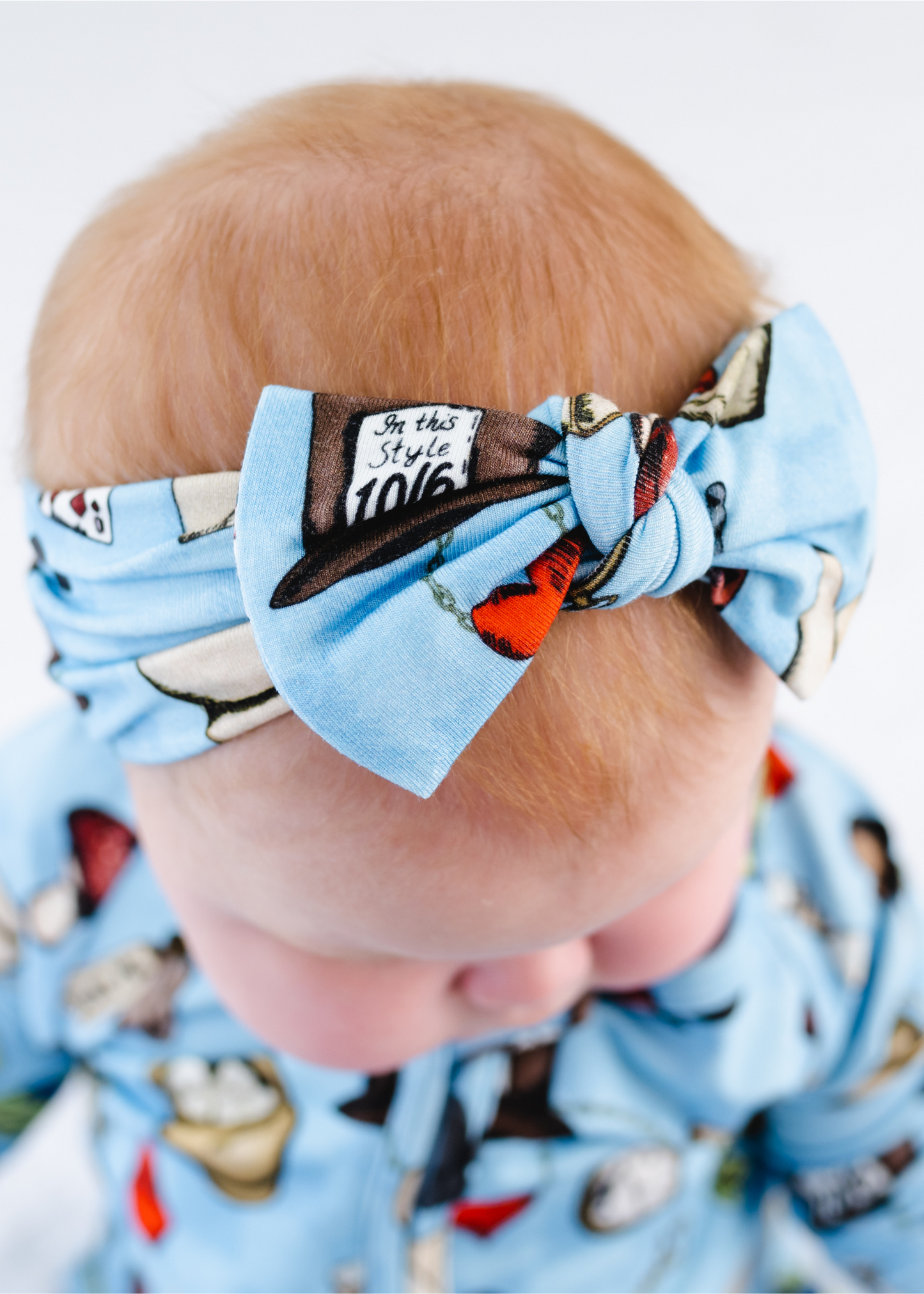 Alice's Tea Party Hair Bow