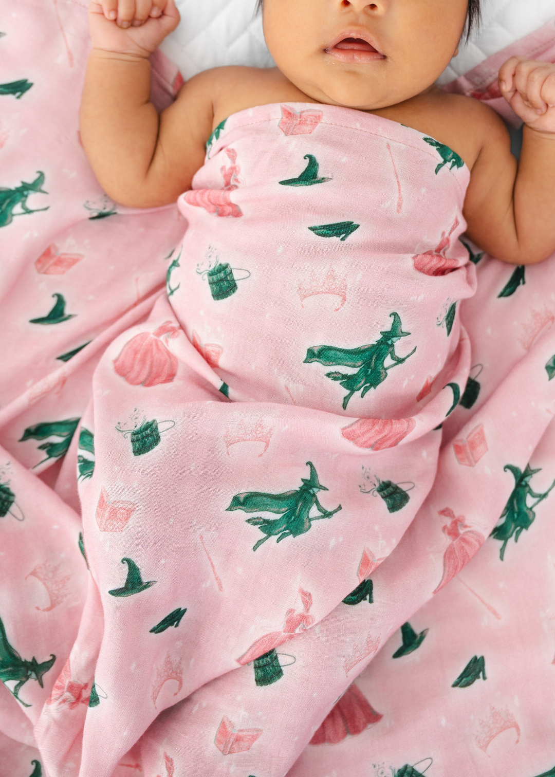 Good Witch Bad Witch Swaddle Blanket