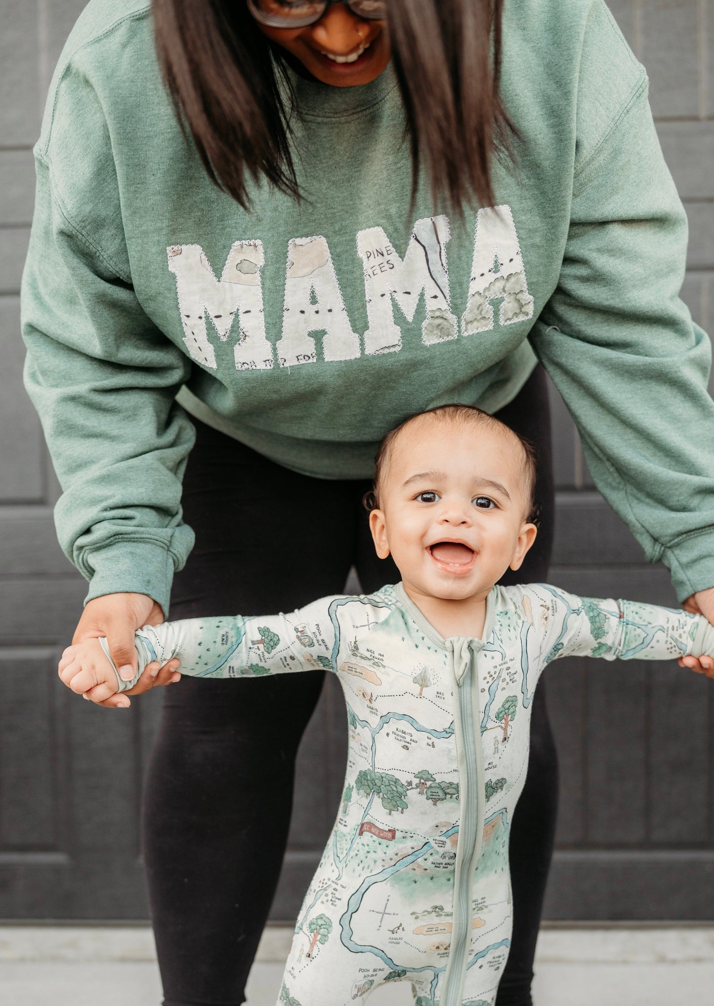 MAMA Crewneck Sweatshirts - Hundred Acre Woods