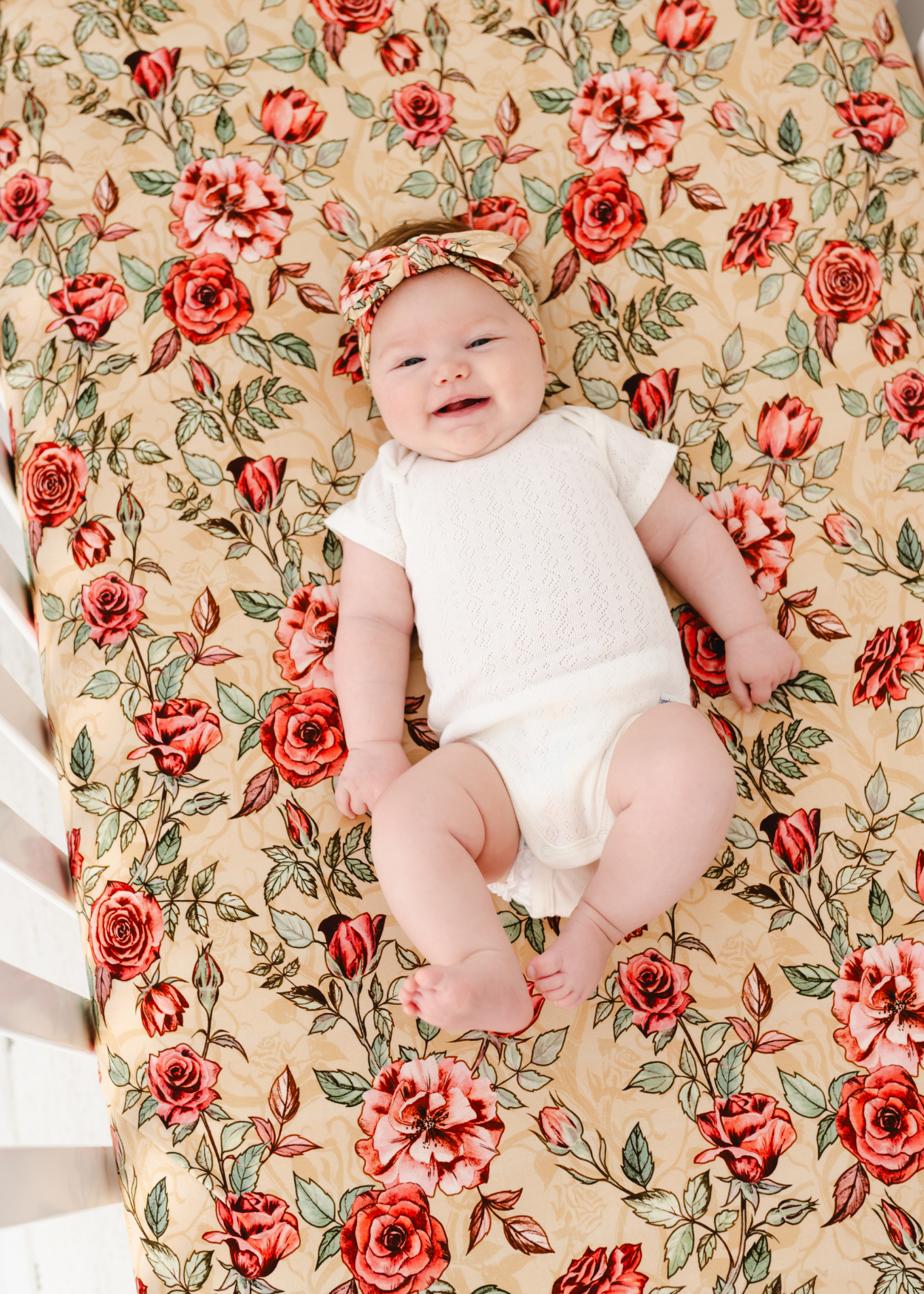 Vintage bamboo crib sales