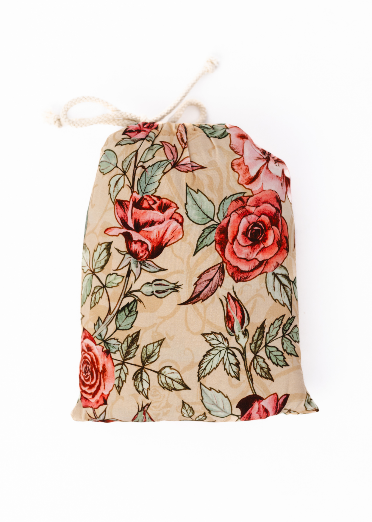 Vintage Rose Bamboo Crib Sheet