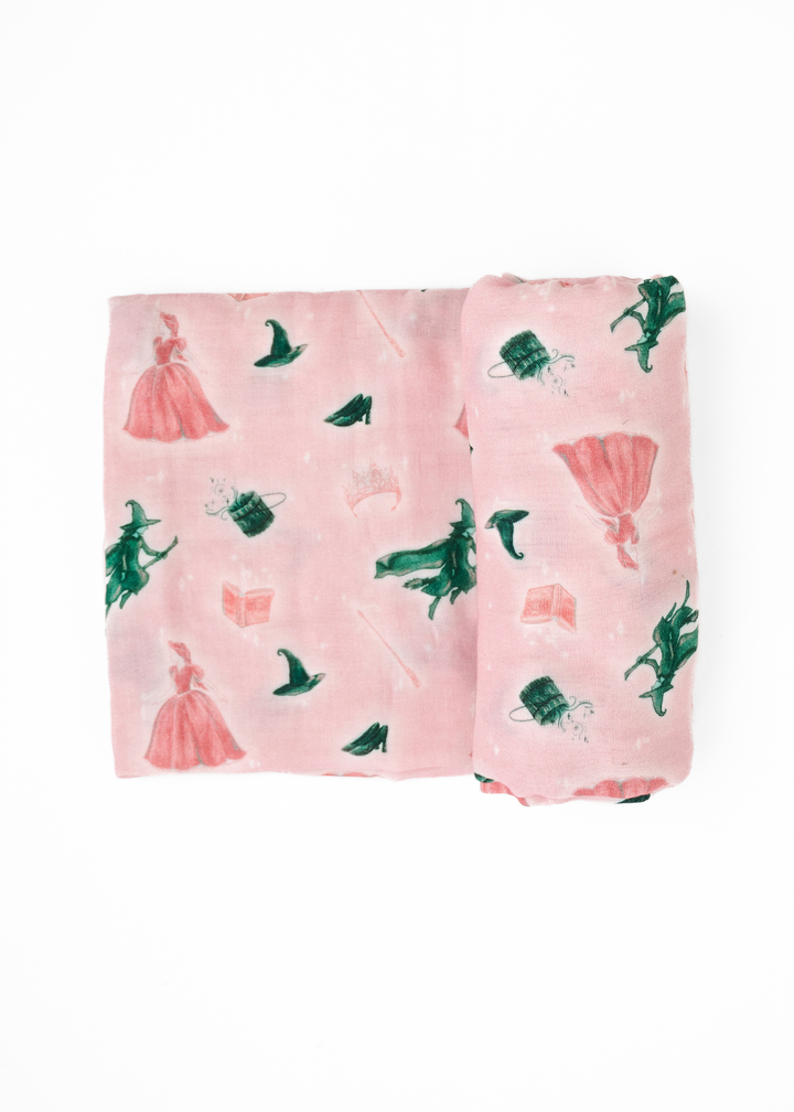 Good Witch Bad Witch Swaddle Blanket