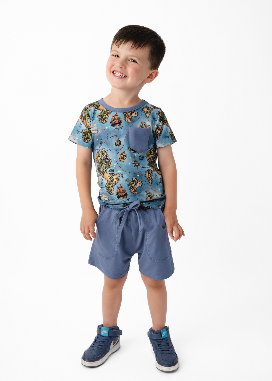 Neverland Pocket Tee & Short Sets