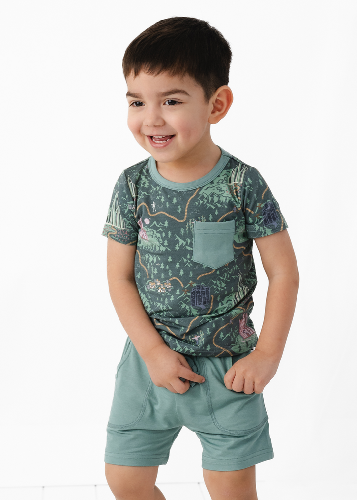 Emerald City Pocket Tee & Short Sets