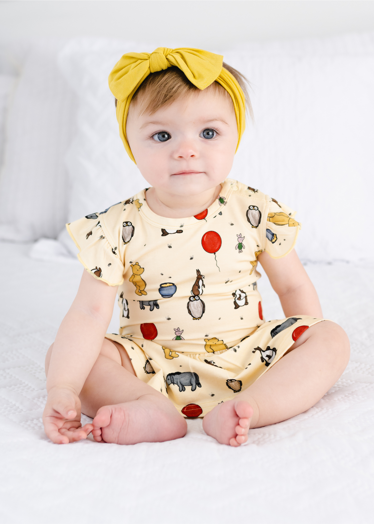 Silly Ole Bear Baby Flutter Dress