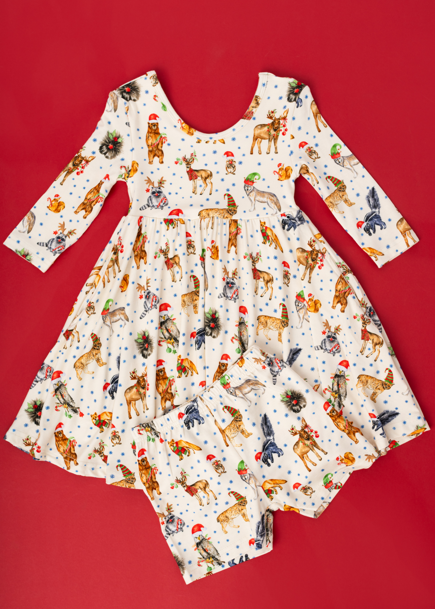 Festive Friends Twirl Dress