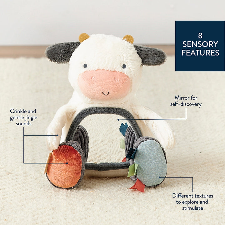 Cow Mirror Toy - Itzy Ritzy