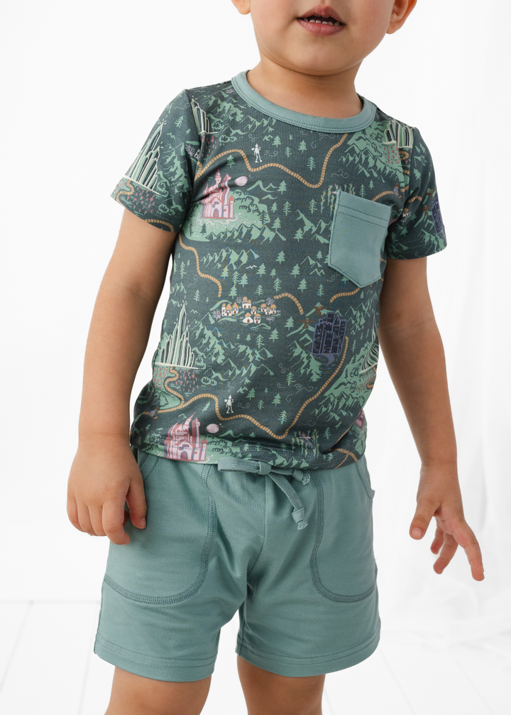 Emerald City Pocket Tee & Short Sets