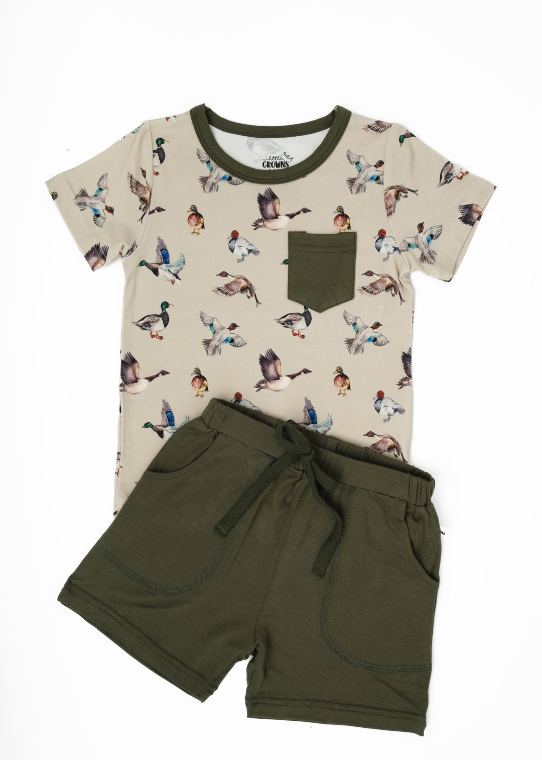 Duck Duck Goose Pocket Tee & Short Sets