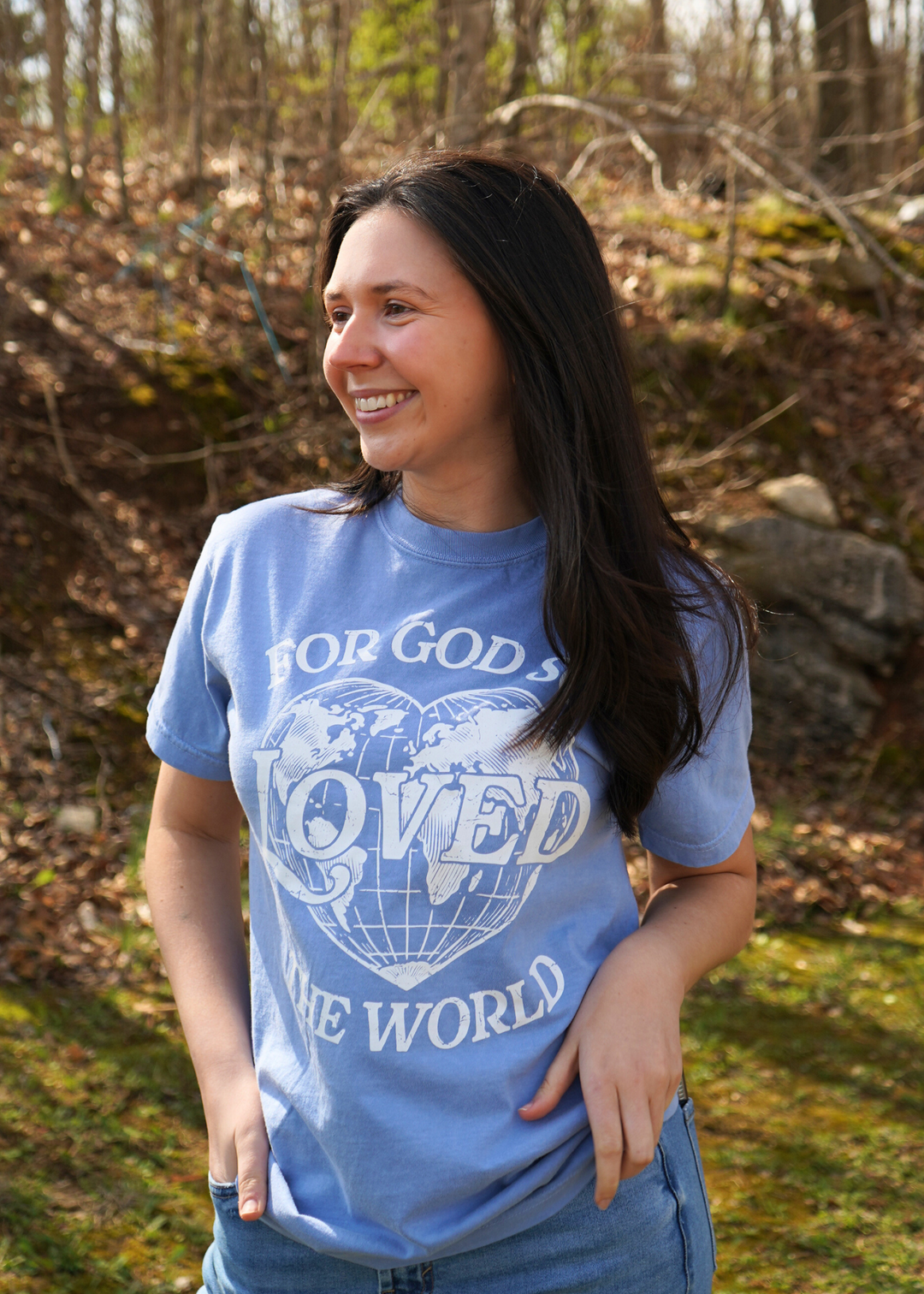 For God So Loved the World Women's Tee Shirt